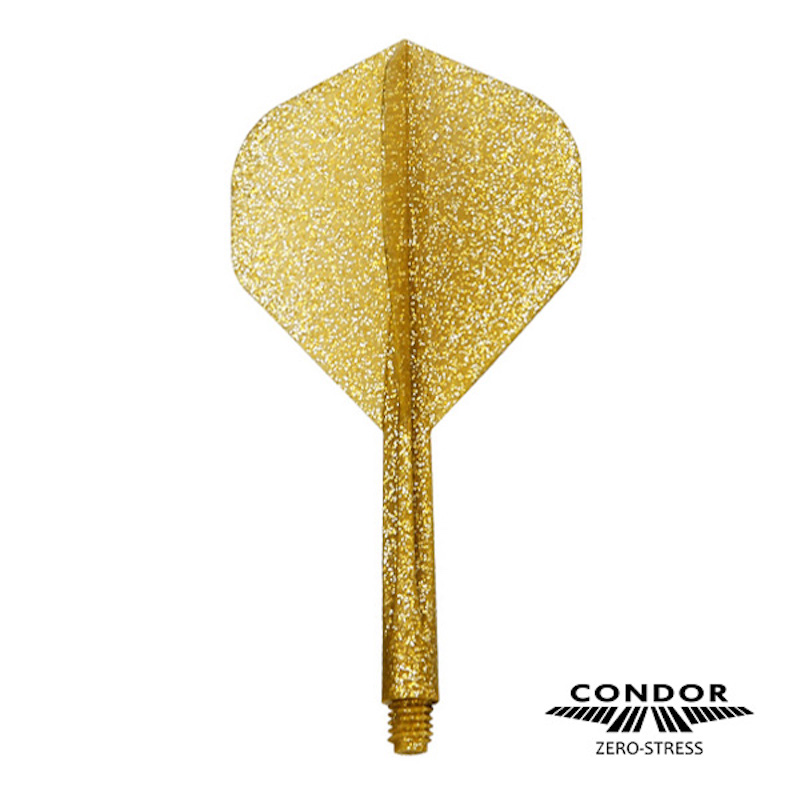 Condor Zero Stress Glitter Gold Standard Dart Flight